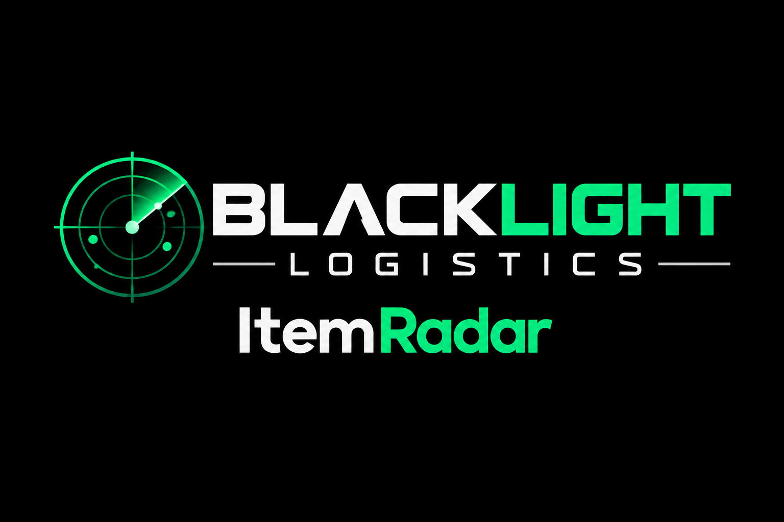 BlackLight Logistics ItemRadar